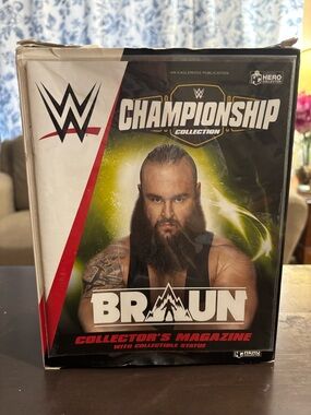 Eaglemoss WWE Championship Collection Braun Strowman Figure With Magazine